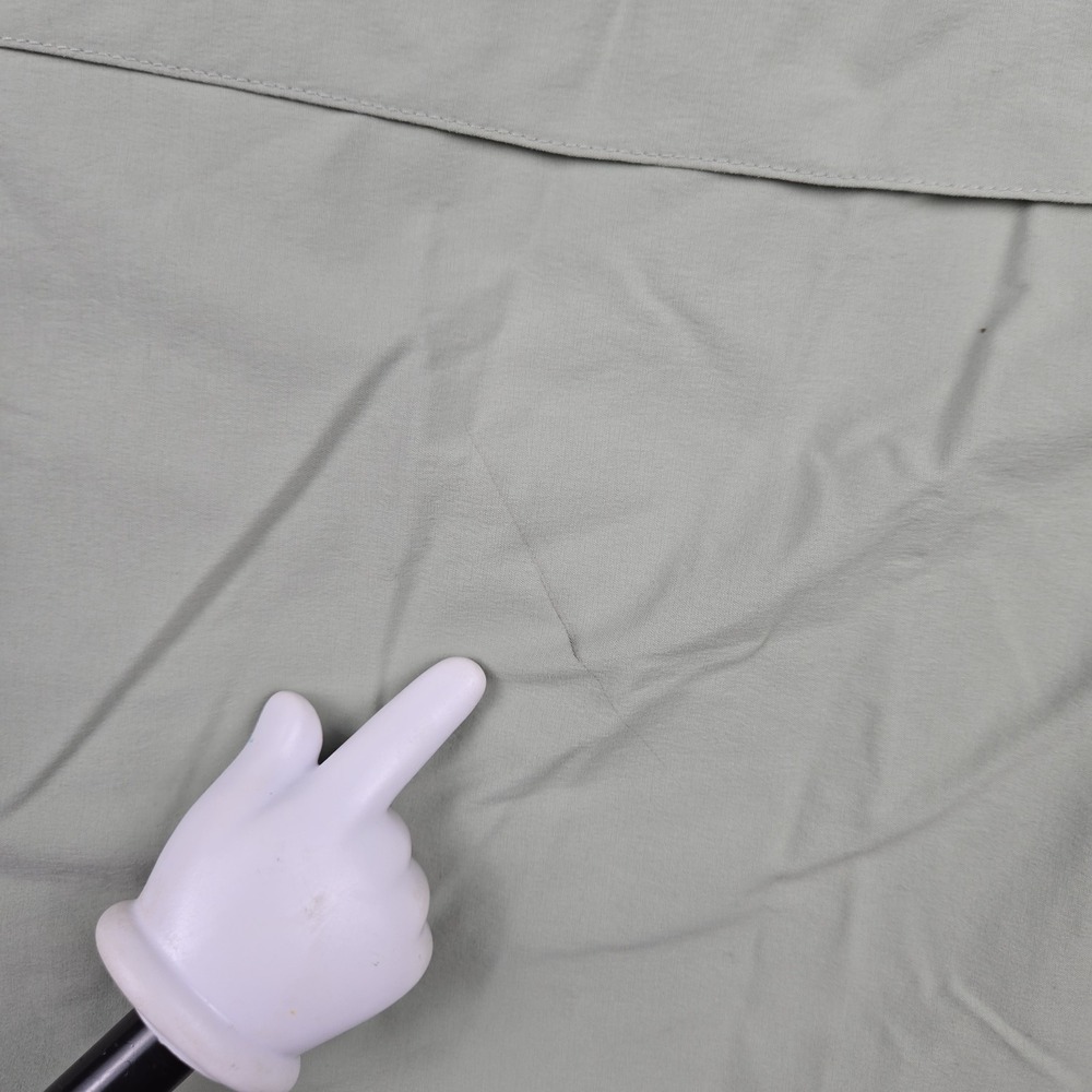 Cotopaxi Viento Travel Jacket Green Full Zip Hooded Windbreaker Men's Medium - Picture 8 of 8